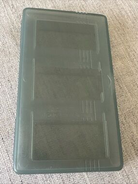 Nintendo Gameboy advance gba Case game holder for 3 games see through